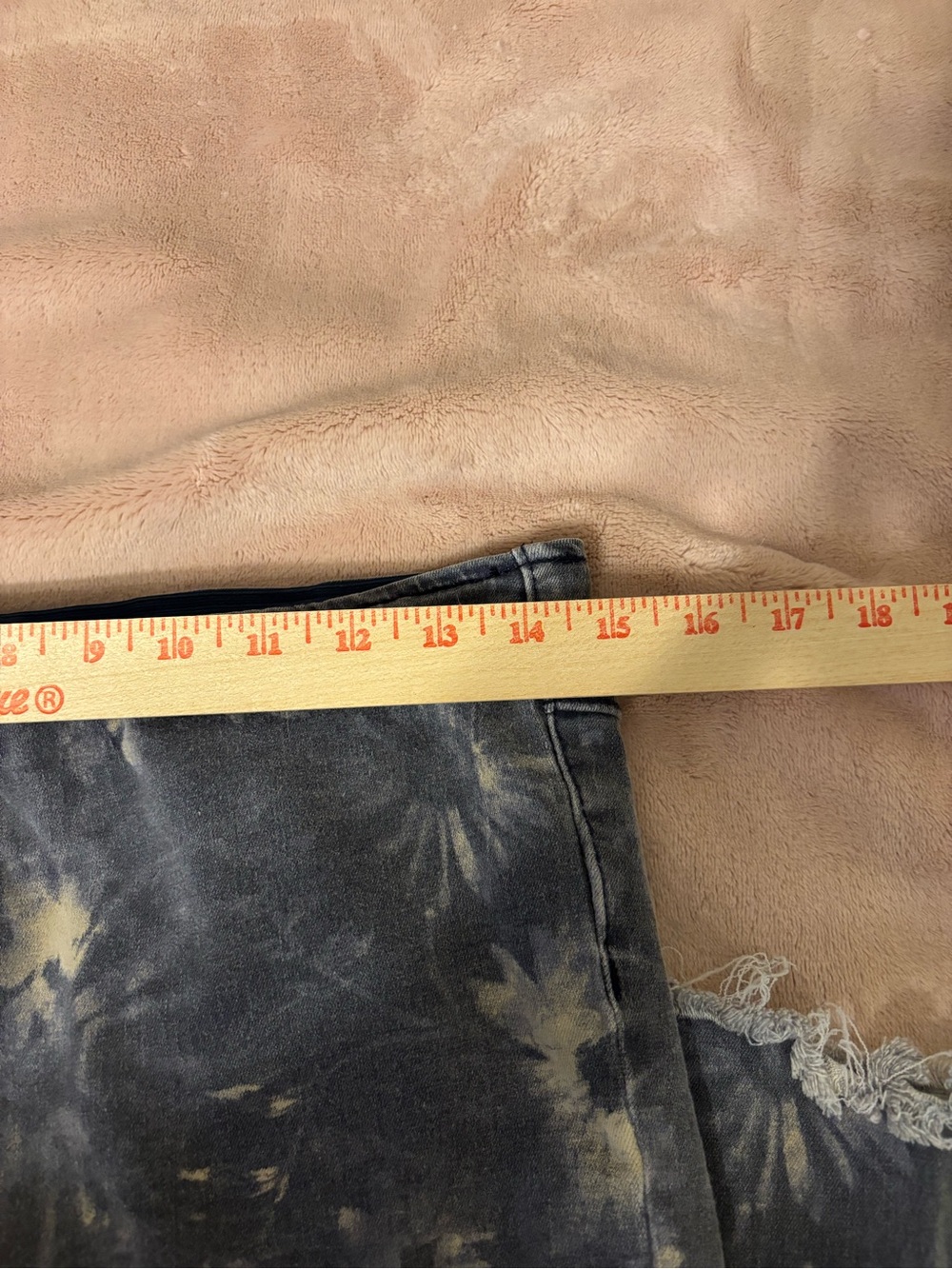 Free People We The Free 30 Floral Flare Jeans Raw Hem - Picture 5 of 10